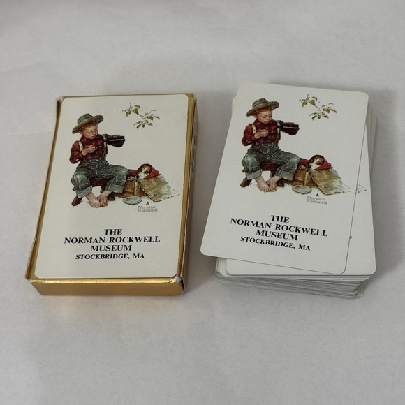 Hoyle Other - The Norman Rockwell Museum Stockbridge MA Vintage Hoyle Playing Cards‎